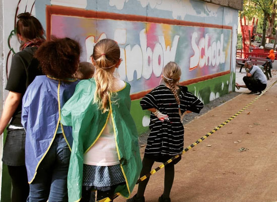 Graffiti Workshop Leipzig Grundschule