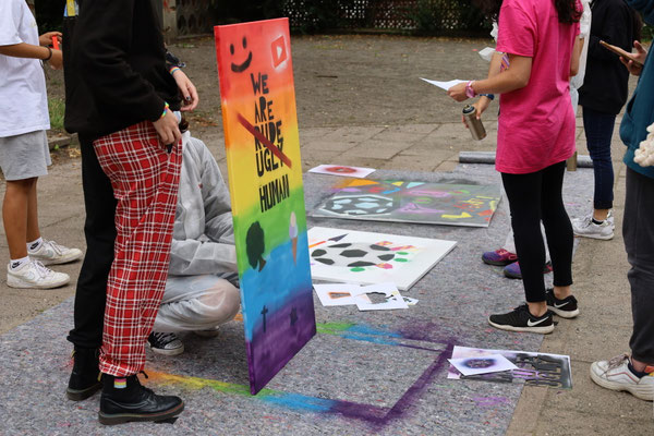 Graffiti Workshop Leipzig Schule