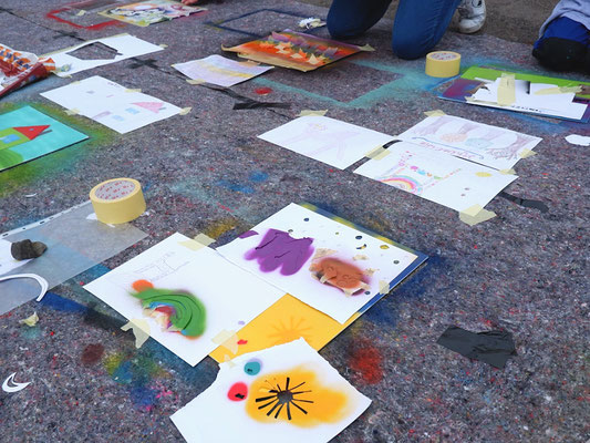 PAT23 & Fraencisart - Graffiti Workshop Leipzig - Wilhelm-Hauff Grundschule