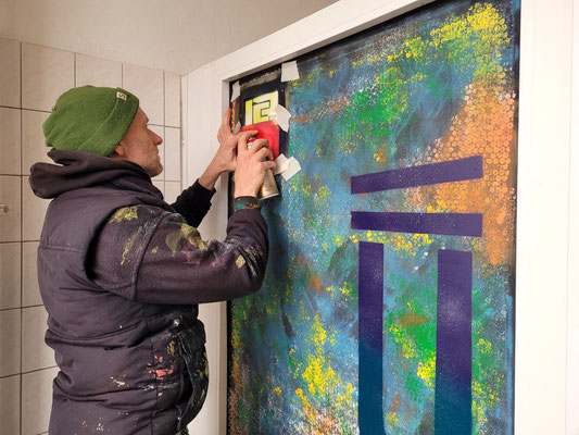 PAT23 & Fraen-Art 'Bunte Toiletten' Graffiti Workshop Kepler-Schule Leipzig 2024
