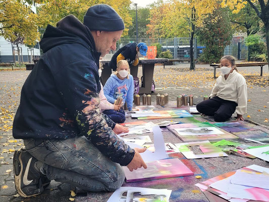 PAT23 & Fraen-Art - Graffiti Projekt Leipzig Paunsdorf - Kultur Kollaborateure 2025