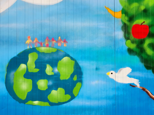 PAT23 - Graffiti Projekt Brüder-Grimm-Schule Leipzig Paunsdorf - 2022
