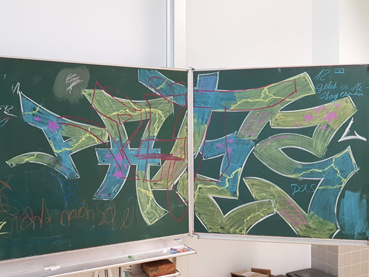 Graffiti Workshop Leipzig Grundschule