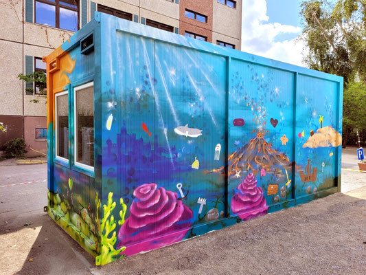 Graffiti Workshop Leipzig Grundschule