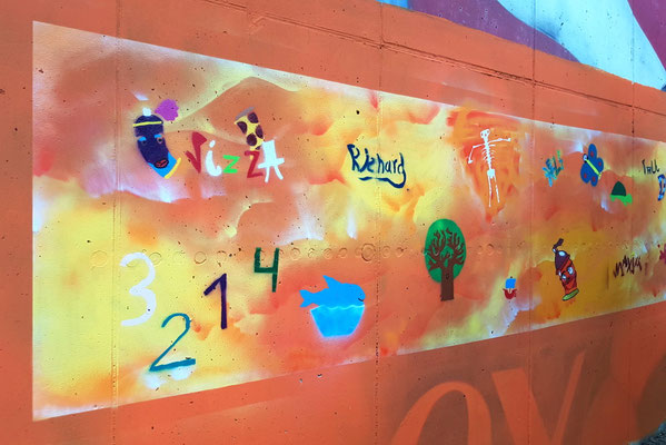PAT23 - Graffiti Workshop Leipzig - DPFA Regenbogen-Grundschule