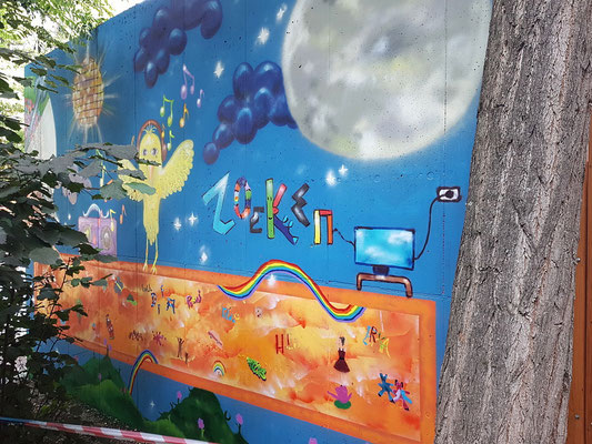 PAT23 2021 - Graffiti Projekt Leipzig - DPFA Regenbogen-Grundschule