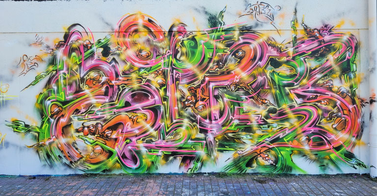 PAT23 Piece - Graffiti Kunst Leipzig 2022