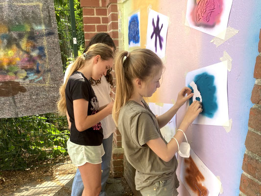 Graffiti Workshop Leipzig Gymnasium