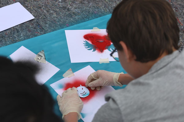 Graffiti Workshop Leipzig Schule