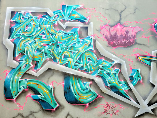 PAT23 & Fraen - Team LFE | Oktober Jam | Graffiti Event Leipzig 2022