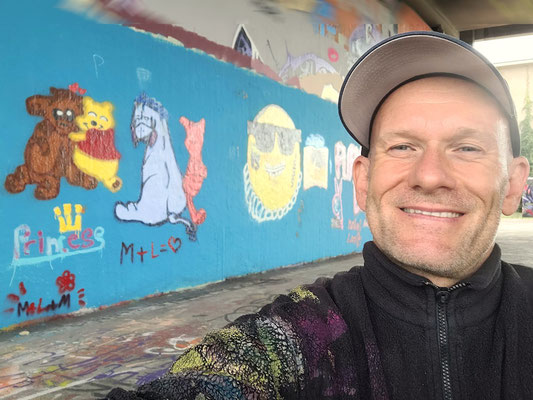 PAT23 Graffiti Projekt für Leipzig Klassenfahrt des Docemus Campus Blumberg