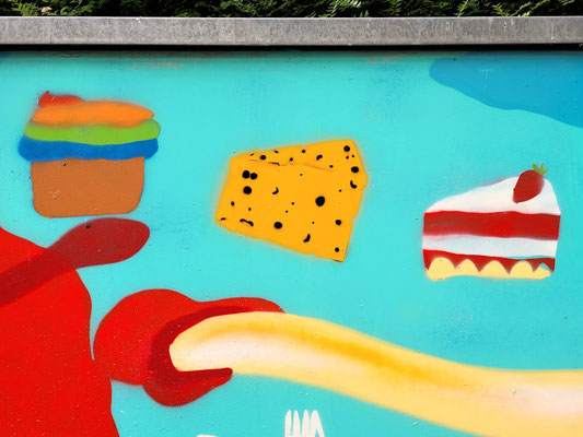 PAT23 - Schulhofgestaltung - Graffiti Projekt Rahn Oberschule Leipzig