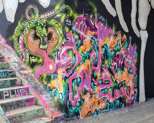 PAT23 & FRAEN LFE-Team - Graffiti Kunst Leipzig 2022