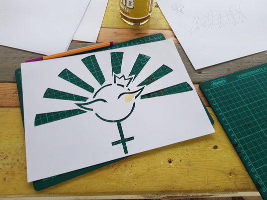 Graffiti Workshop Leipzig Freiwilligendienst Jugend