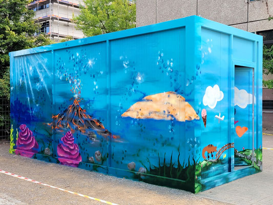 PAT23 - Graffiti Projekt Brüder-Grimm-Schule Leipzig Paunsdorf - 2022