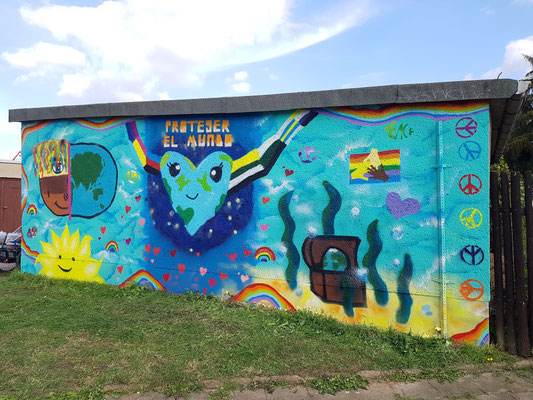 2021 - PAT23 Graffiti Projekt Leipzig Markkleeberg