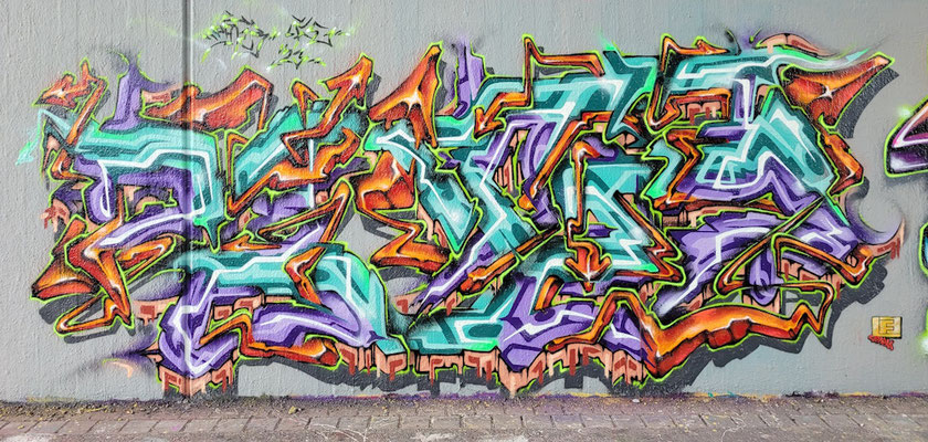 PAT23 Piece - Graffiti Kunst - Leipzig 2023