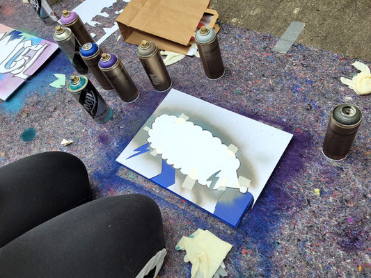 Graffiti Workshop Leipzig Freiwilligendienst