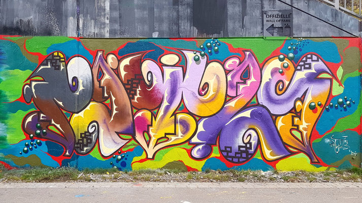 PAT23 Piece - Graffiti Kunst Leipzig 2019