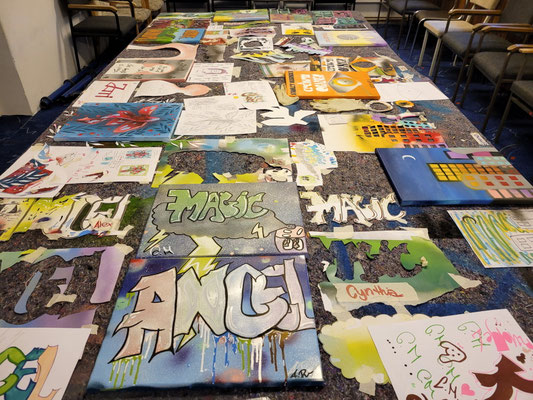 Graffiti Workshop Leipzig Freiwilligendienst