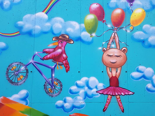 PAT23 2021 - Graffiti Projekt Leipzig - DPFA Regenbogen-Grundschule