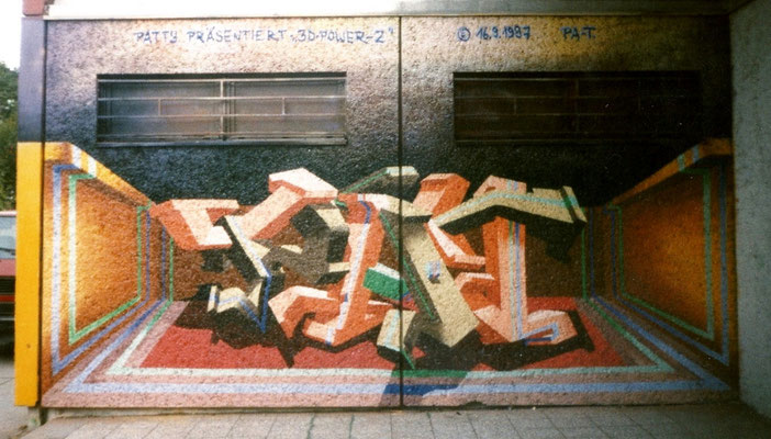 PAT23 "PAT" - Old School Graffiti Kunst Leipzig 1997