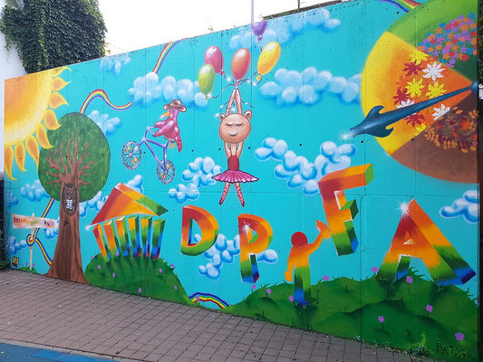 PAT23 2021 - Graffiti Projekt Leipzig - DPFA Regenbogen-Grundschule