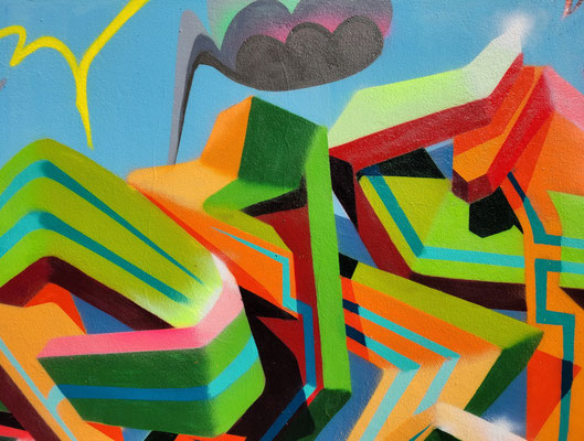 PAT23 2022 - Graffiti Projekt Leipzig Grünau - Außengestaltung Freizeittreff Wilde11