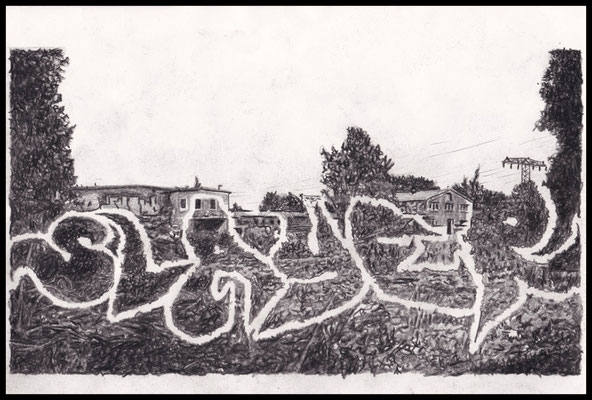 PAT23 Ausstellung Urban Up | "Slayer" Lost Place Portrait | Graffiti Event Leipzig 2014