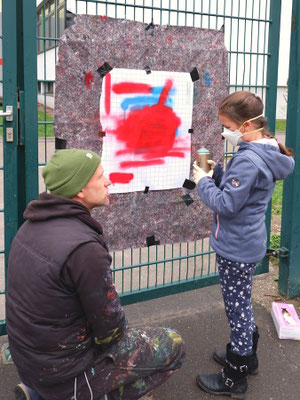 Graffiti Workshop Leipzig Grundschule