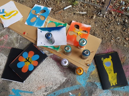 Graffiti Workshop Leipzig Freiwilligendienst Jugend