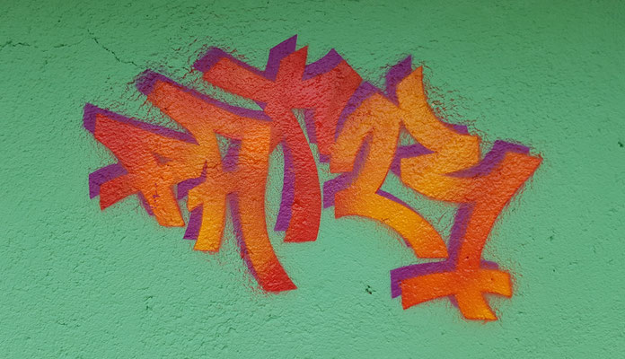 PAT23 - Schablonen Style Graffiti Kunst Leipzig