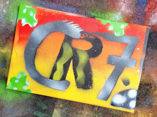 PAT23 Leinwand Graffiti Projekt Grundschule Markkleeberg bei Leipzig 2023