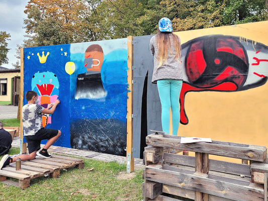 PAT23 - Graffiti Projekt Markranstädt bei Leipzig - 2022