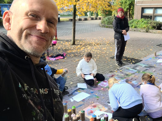 PAT23 & Fraen-Art - Graffiti Projekt Leipzig Paunsdorf - Kultur Kollaborateure 2025