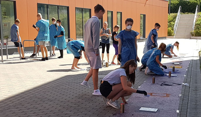 Graffiti Workshop Leipzig Schule