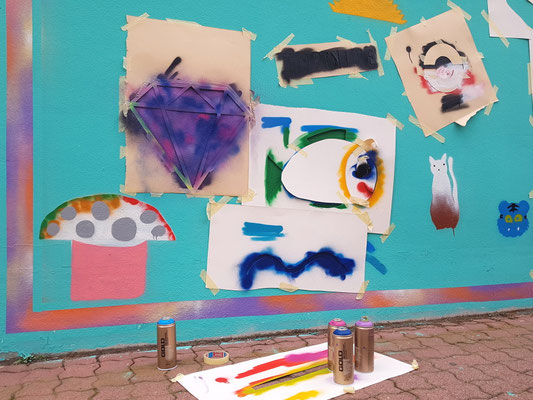 Graffiti Workshop Leipzig Kinder & Jugend Club Freizeittreff Soziokulturelles Zentrum