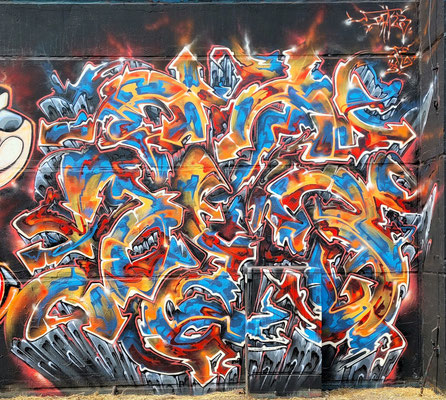 PAT23 Piece - Graffiti Kunst - Leipzig 2023