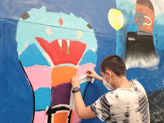 PAT23 - Graffiti Workshop bei Leipzig - Jugendclub Markranstädt 