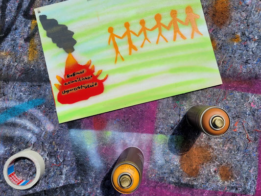 Graffiti Workshop Leipzig Schule
