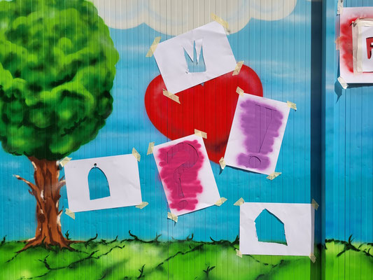 Graffiti Workshop Leipzig Grundschule