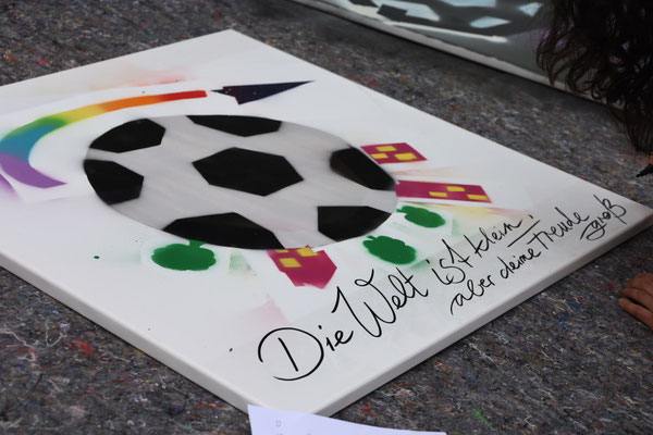 Graffiti Workshop Leipzig Schule