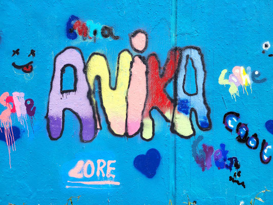 PAT23 Graffiti Projekt Leipzig - Zum 11. Geburtstag von Anika