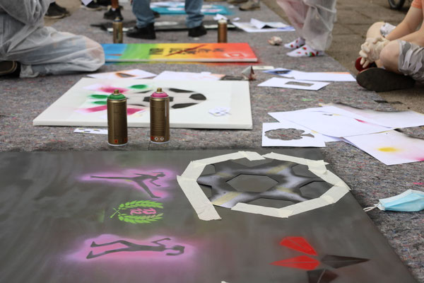 Graffiti Workshop Leipzig Schule