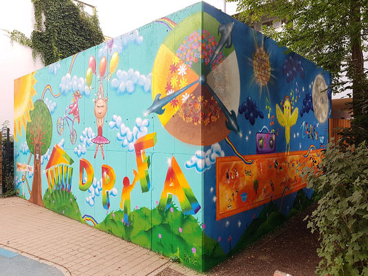 PAT23 - Graffiti Workshop Leipzig - DPFA Regenbogen-Grundschule
