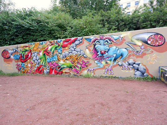 PAT23 & Fraen - Team LFE Leipzig in Dresden | Graffiti Event 2021