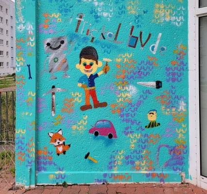 Graffiti Workshop Leipzig Kinder & Jugend Freizeitreff Soziokulturelles Zentrum