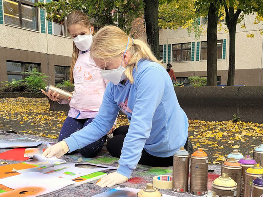 PAT23 & Fraen-Art - Graffiti Projekt Leipzig Paunsdorf - Kultur Kollaborateure 2025