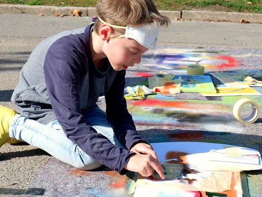 PAT23 & Fraencisart - Graffiti Workshop Leipzig Wahren - Kultur Kollaborateure 2023
