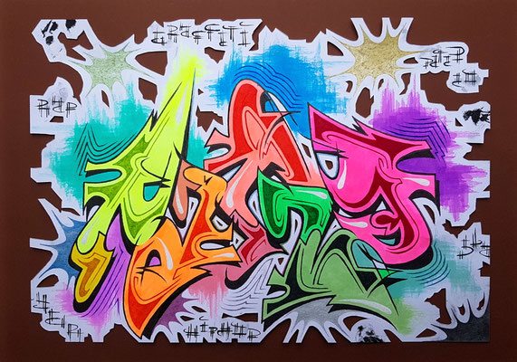 PAT23 - Marker Sketch Graffiti Kunst Leipzig